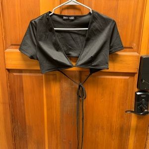 Black shein top